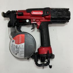 MAKITA マキタ エア釘打ち AR411HR レッド 本体のみ Cランク