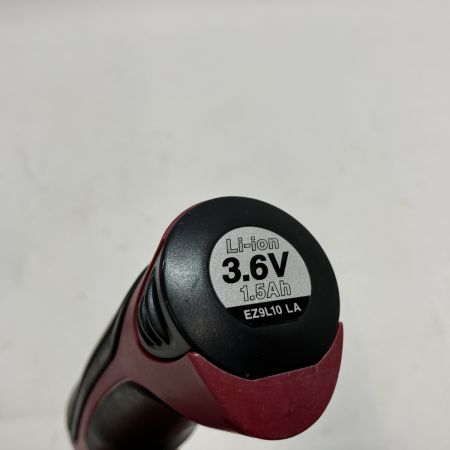 Panasonic パナソニック コードレス式ペンインパクトドライバ EZ7410 レッド 充電器・充電池4個付