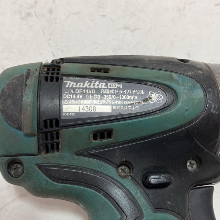 MAKITA マキタ コードレス式ドライバドリル DF445D 14.4v 充電池1個付 