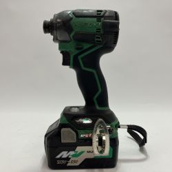 HiKOKI ハイコーキ コードレスインパクトドライバ WH36DC グリーン バッテリー付 36v Cランク