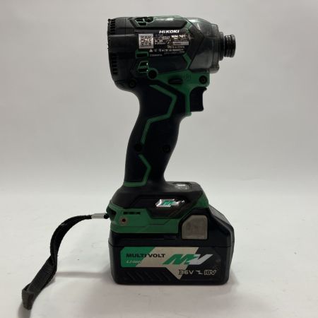 HiKOKI ハイコーキ コードレスインパクトドライバ WH36DC グリーン バッテリー付 36v