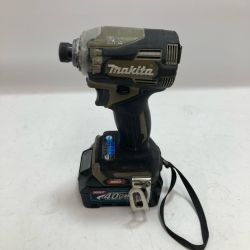 MAKITA マキタ インパクトドライバ TD001G オリーブ 40v バッテリー付 Cランク