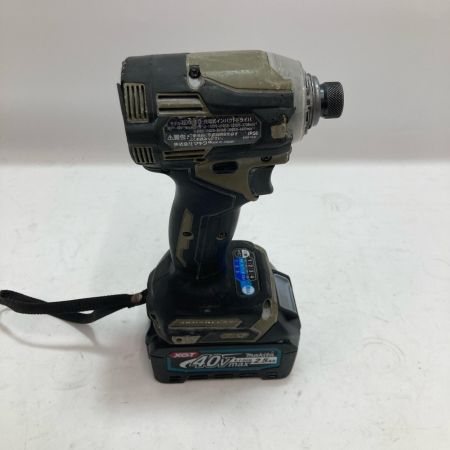 MAKITA マキタ インパクトドライバ TD001G オリーブ 40v バッテリー付