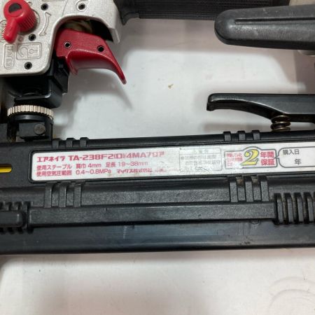 MAX マックス エアネイラ 釘打機 TA-238F2 レッド 常圧 ケース付