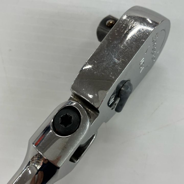 【中古】スナップオン Snap-on TLLF72 1/4"フレックスロングラチェット【ハンズクラフト佐賀】 Snap-on スナップオン ロングフレックスラチェット FHLFD80AR オレンジ