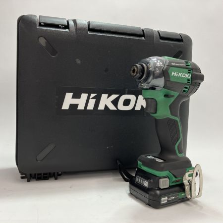 HiKOKI ハイコーキ インパクトドライバ WH12DCA2LS グリーン