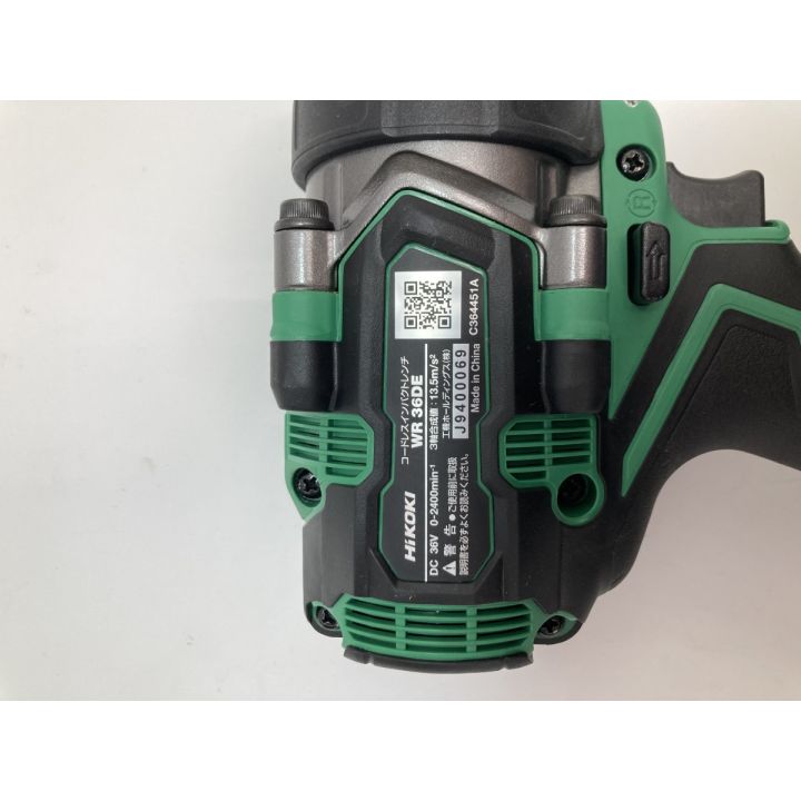 HiKOKI ハイコーキ インパクトレンチ WR36DE グリーン 本体のみ - 中古