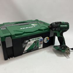 HiKOKI ハイコーキ コードレスインパクトレンチ WR36DH グリーン 充電器・ケース付 36V Bランク
