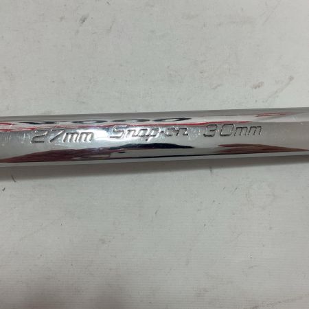 Snap-on スナップオン オフセットメガネレンチ XBM2730A 27mm 30mm