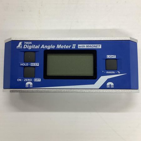 シンワ測定 工具 水平器 ﾃﾞｼﾞﾀﾙｱﾝｸﾞﾙﾒｰﾀｰ2防塵防水ﾏｸﾞﾈｯﾄ付 76826