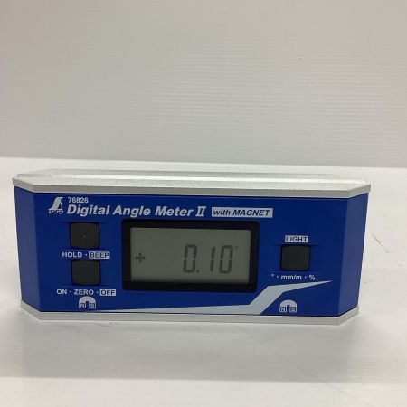 シンワ測定 工具 水平器 ﾃﾞｼﾞﾀﾙｱﾝｸﾞﾙﾒｰﾀｰ2防塵防水ﾏｸﾞﾈｯﾄ付 76826