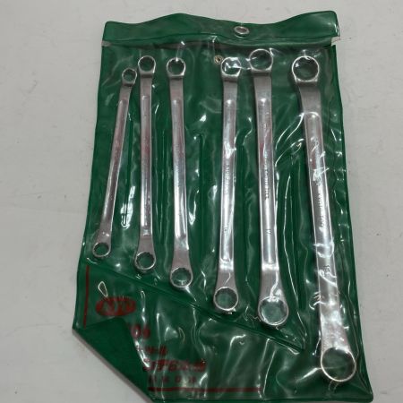 KTC ケーティーシー 両口メガネレンチ M306 ﾒｶﾞﾈﾚﾝﾁ6本組