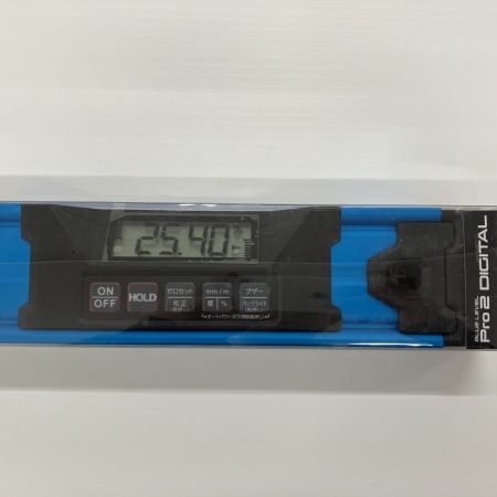 シンワ測定 水平器  75316 ブルー ブルーレベル Pro２ デジタル350㎜ 防塵防水 マグネット付