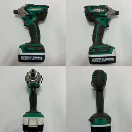 MAKITA マキタ コードレスインパクトドライバ MTD001D グリーン 充電器・充電池2個付