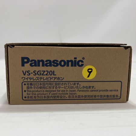 Panasonic パナソニック ワイヤレステレビドアホン VS-SGZ20L