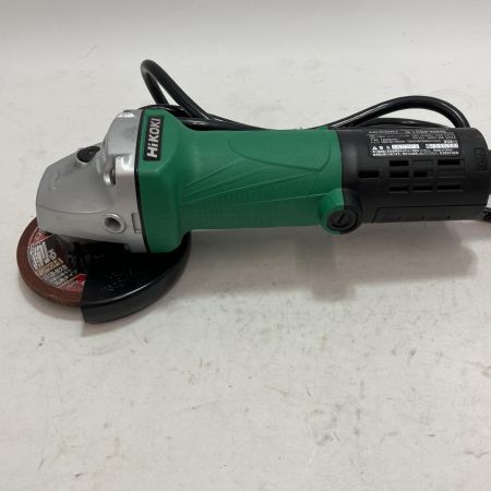 HiKOKI ハイコーキ ディスクグラインダー G10SP4 グリーン コード式 100mm
