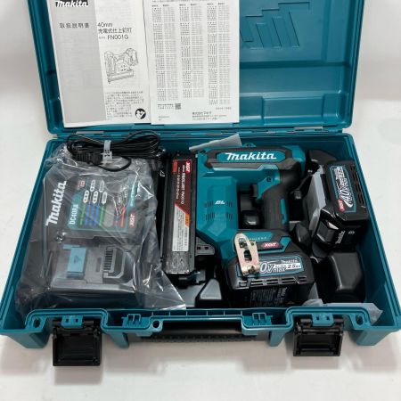 MAKITA マキタ 充電式仕上釘打 FN001GRDX 40v 40mm バッテリー2個・充電器付・ケース付