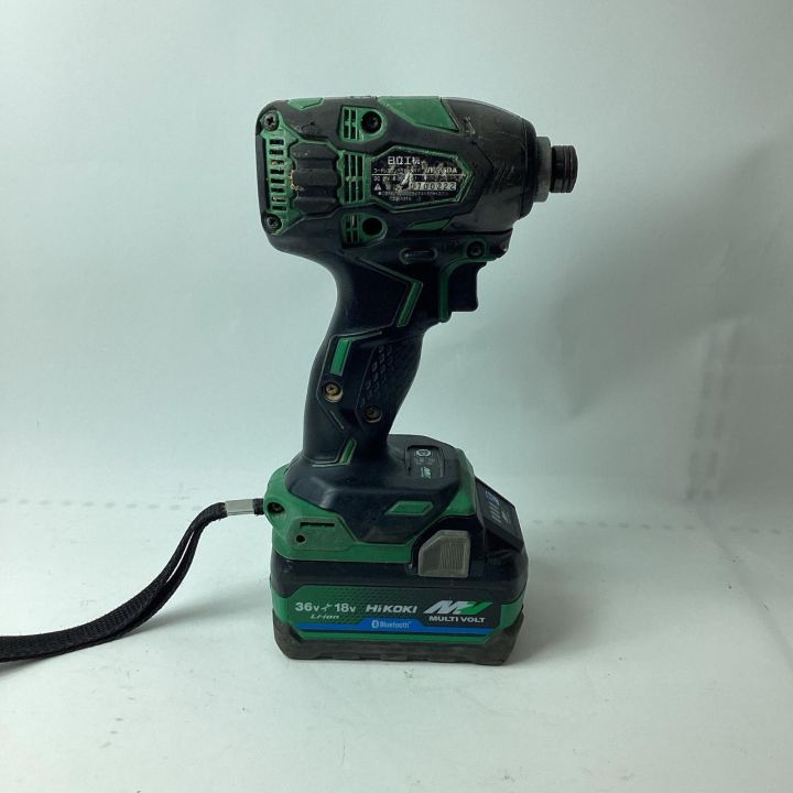 HITACHI 日立 インパクトドライバ WH36DA グリーン 36v バッテリー付