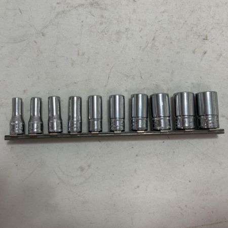 Snap-on スナップオン 工具 ソケットセット 1/4 シャローソケット 10点セット TMMS14～TMM5