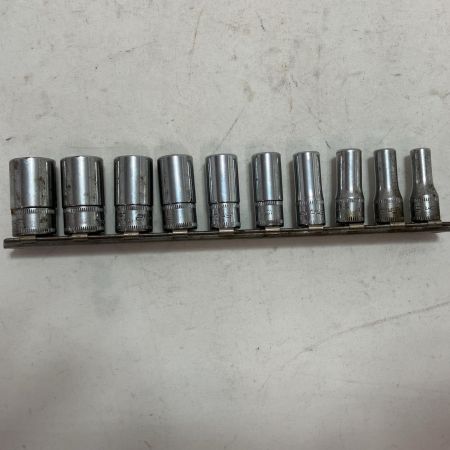 Snap-on スナップオン 工具 ソケットセット 1/4 シャローソケット 10点セット TMMS14～TMM5