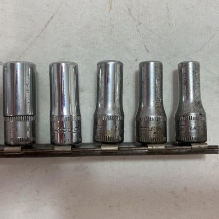Snap-on スナップオン 工具 ソケットセット 1/4 シャローソケット 10点セット TMMS14～TMM5