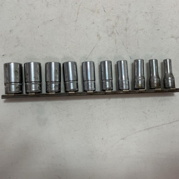 Snap-on スナップオン 工具 ソケットセット 1/4 シャローソケット 10点 