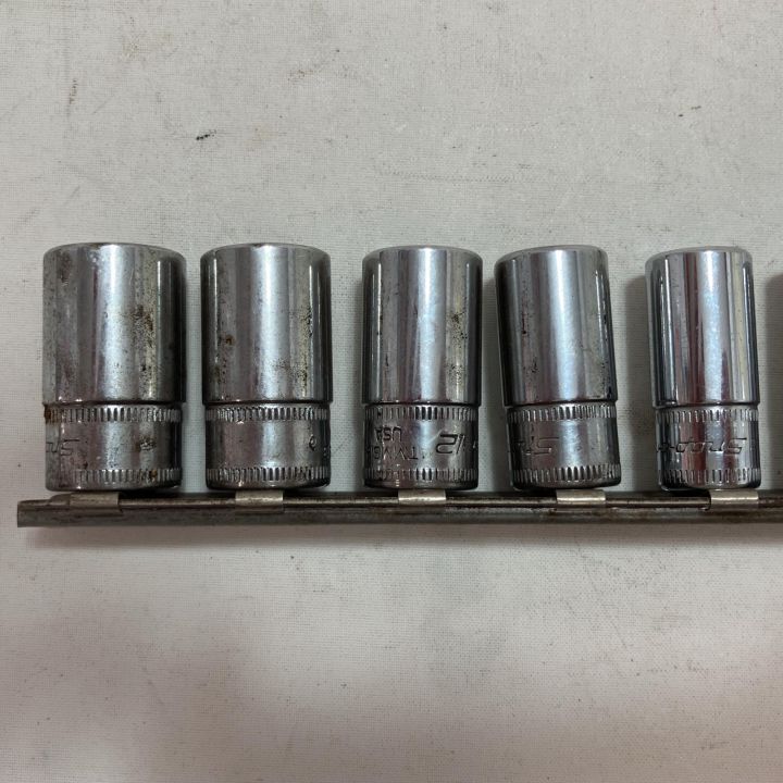 Snap-on スナップオン 工具 ソケットセット 1/4 シャローソケット 10点