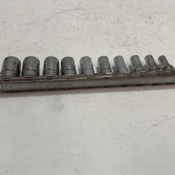 Snap-on スナップオン 工具 ソケットセット 1/4 シャローソケット 10点