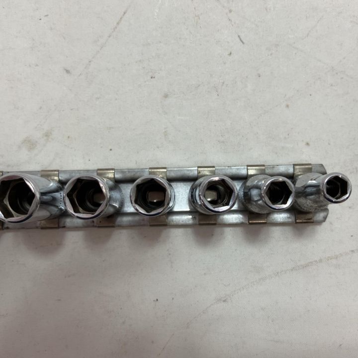 Snap-on スナップオン 工具 ソケットセット 1/4 シャローソケット 10点