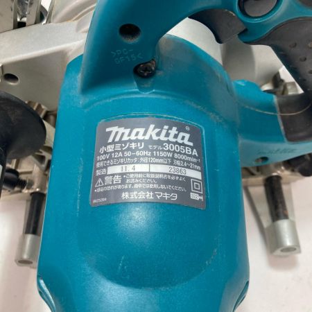 MAKITA マキタ 小型ミゾキリ 3005BA ブルー 本体のみ