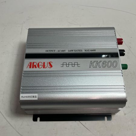 ARGUS DC-ACインバーター KK600 定格出力が540Wまで