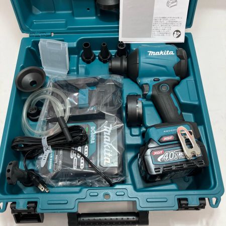 MAKITA マキタ 充電式エアダスタ AS001GRD ブルー 40v バッテリー・充電器・各種アタッチメント付
