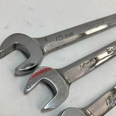 Snap-on スナップオン オープンエンドフレアナットレンチ RXSM 8本セット