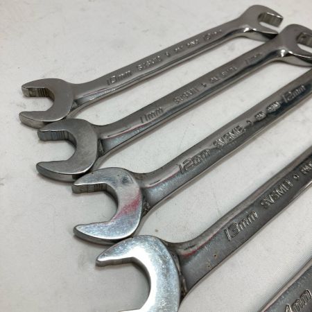 Snap-on スナップオン 4アングルオープンレンチ 8組/ギザ付き SVSM10～17