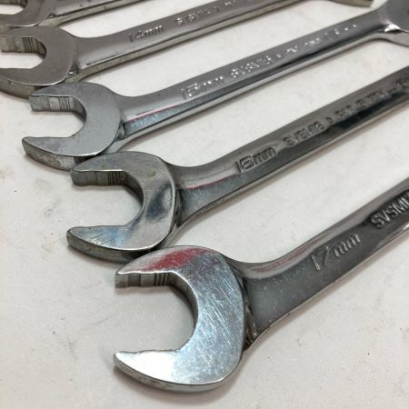 Snap-on スナップオン 4アングルオープンレンチ 8組/ギザ付き SVSM10～17