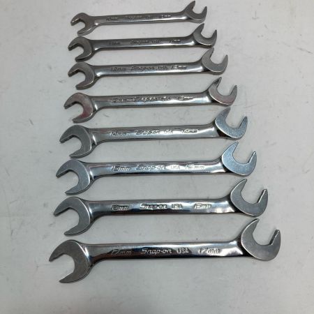 Snap-on スナップオン 4アングルオープンレンチ 8組/ギザ付き SVSM10～17