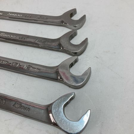 Snap-on スナップオン 4アングルオープンレンチ 8組/ギザ付き SVSM10～17