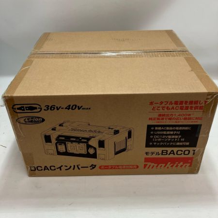 MAKITA マキタ DCACインバータ BAC01