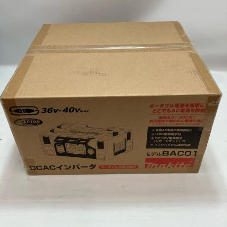 MAKITA マキタ DCACインバータ BAC01