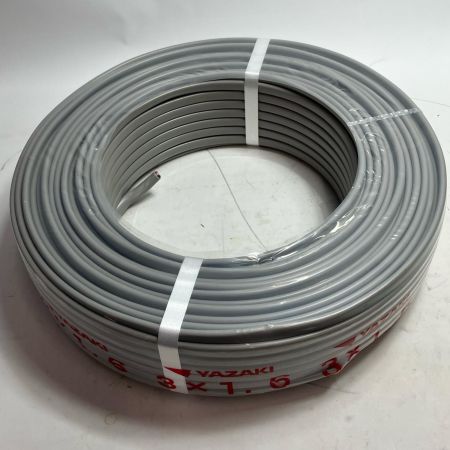 YAZAKI VVFケーブル 未使用品(S) 3芯 1.6mm×100m