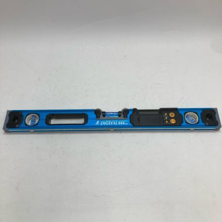 シンワ測定 ブルーレベル デジタル 600mm 76327 ブルー