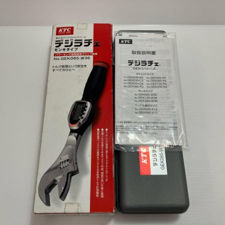 KTC ケーティーシー ラチェット デジラチェ GEK085 ケース付