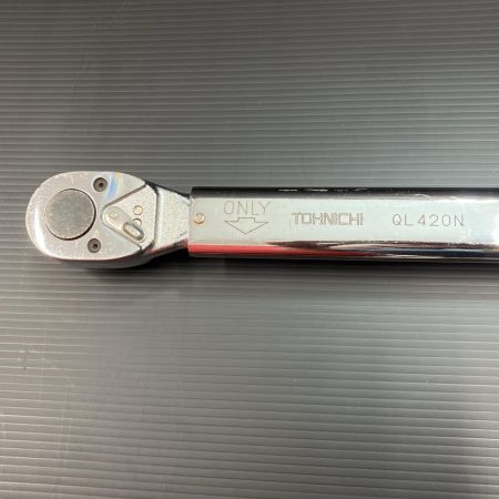 TOHNICHI プレセット形トルクレンチ QL420N 本体のみ