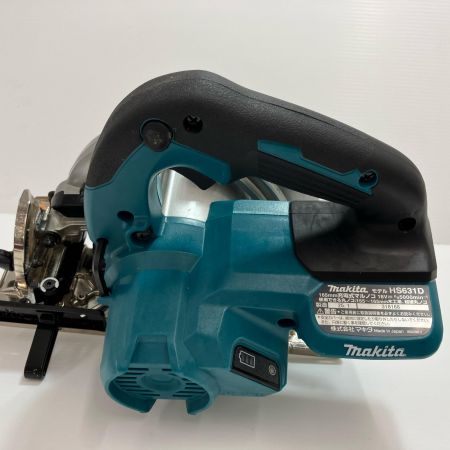 MAKITA マキタ 充電式マルノコ 丸のこ HS631D ブルー 18v 165mm 本体のみ
