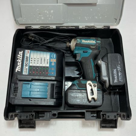 MAKITA マキタ インパクトドライバ TD171D ブルー 18v 充電器・充電池2個・ケース付