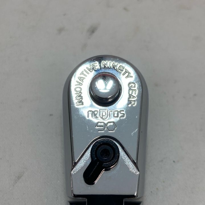 KTC ケーティーシー コンパクトショートフレックスラチェットハンドル neprosNBR390FS ネプロス 3/8(9.5mm)sq 90ギア コンパクトフレックスショート