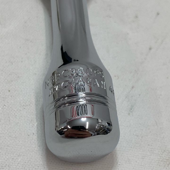 【JR-28】KTC nepros(ネプロス) 9.5sq.ショートラチェットハンドル NBR390S 中古品 ネプロス 9.5sq.コンパクトショートラチェットハンドル | KTCツール