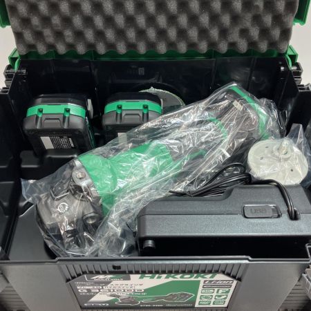 HiKOKI ハイコーキ 工具 コードレスディスクグラインダー G3610DD 2XPZ 36v 充電器・充電池2個・ケース付
