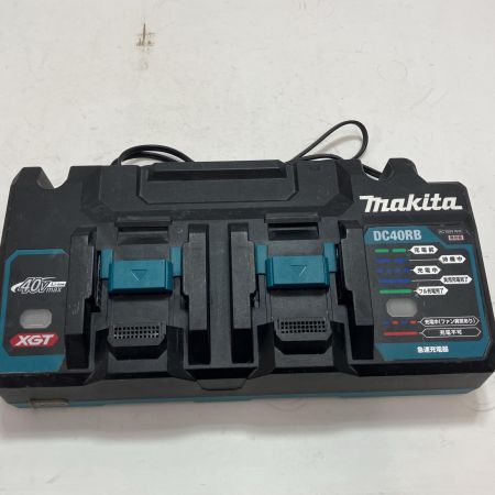 MAKITA マキタ 2口急速充電器 DC40RB ブラック 40v