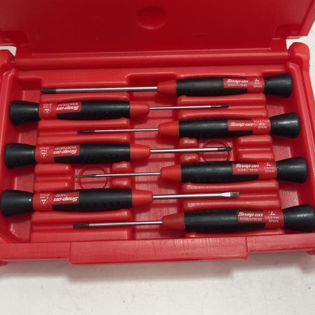 Snap-on スナップオン 電工用スクリュー ドライバーセット SDGE70ESD レッド